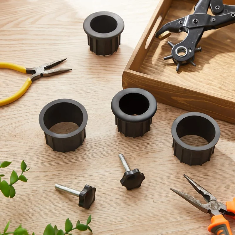 AB47-12 Pezzi Base per Ombrello Supporto Foro Anello Spina Copertura e Tappo Supporto per Ombrello Supporto di Sostituzione Base Stabilizzatore