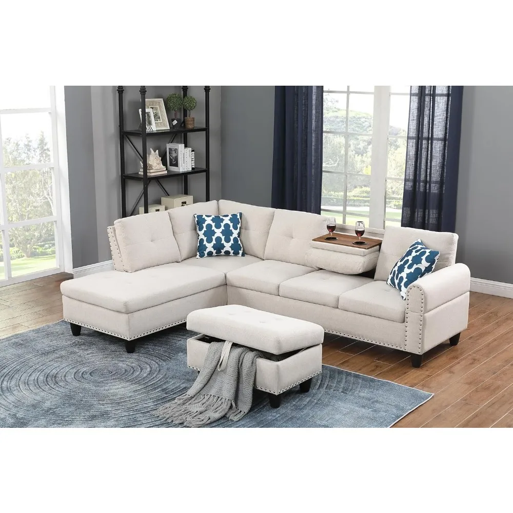 

Lorenzo Sofas, Beige