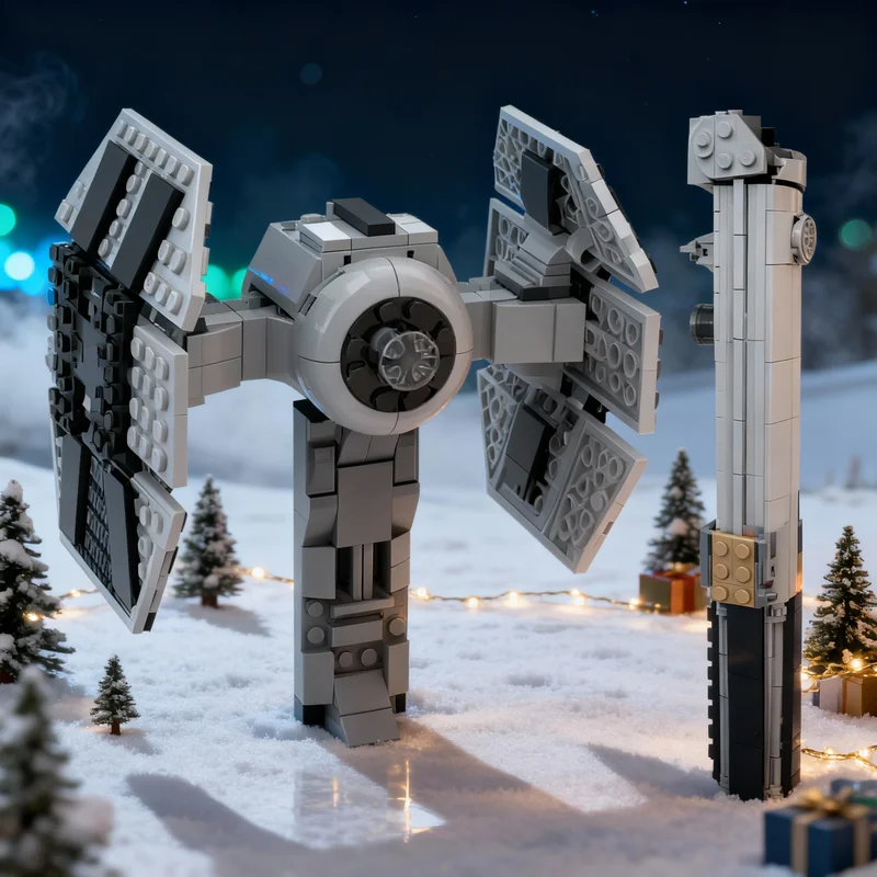 444 детали MOC: Модель светового меча Энакина Скайуокера для звездных битв, конструктор, рождественский подарок, игрушка, архитектурная модель, творческая идея для самостоятельной сборки