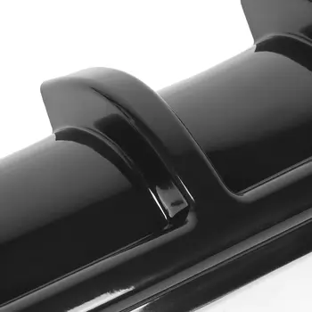 保險桿擴散器鰭片汽車外觀改裝通用後擾流板鰭片尾部插入件保險桿擴散器唇邊車身改裝 10 最佳銷售 西雅特托萊多車身套件 - №1