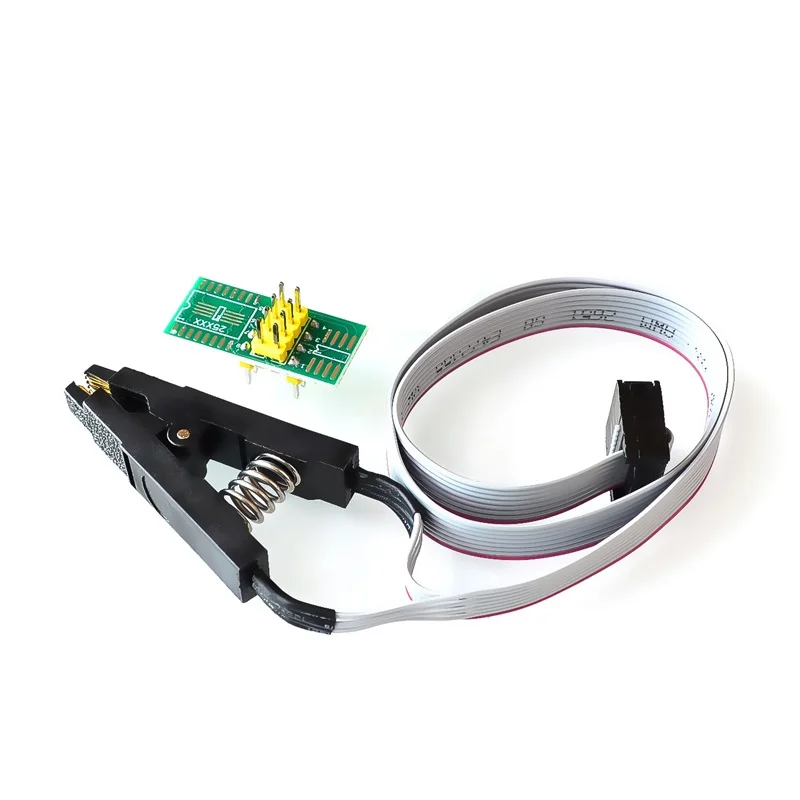 1set Test Clamp Test Clip SOP8 BIOS Clip Wide Narrow Body 8-pin Universal Clip Adapter Clip Burning Chip Clip