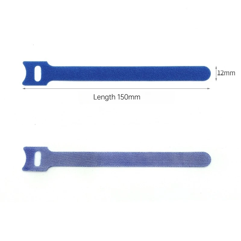 50 - 500Pcs Reusable Fastening Cable Tie 150mm Plastics Nylon Cable Ties Nylon Loop Hook Wrap Zip Bundle Adjustable Fasten Ties