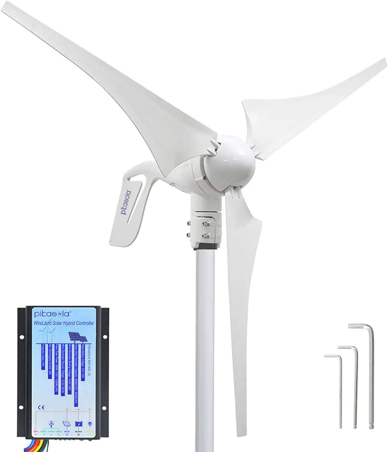 Wholesale price hybrid charging and 400 watts wind power charging controller with inverter and MPPT Wind turbine