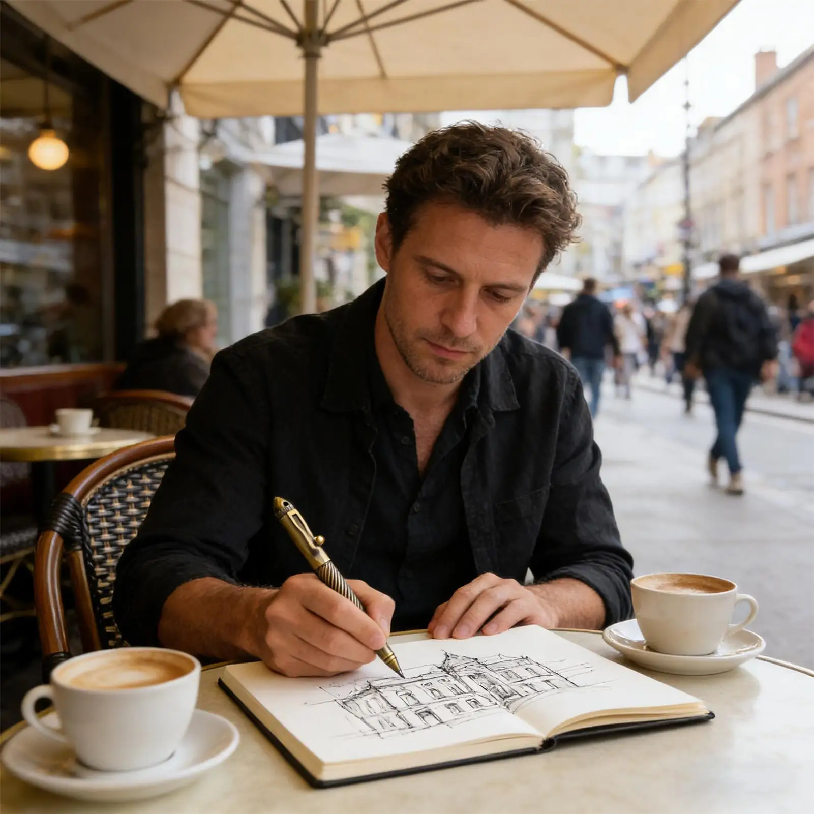 

Work Pens Note Taking Supplies Brass Pens For Journaling For Men Work Business Meeting School College Outdoor