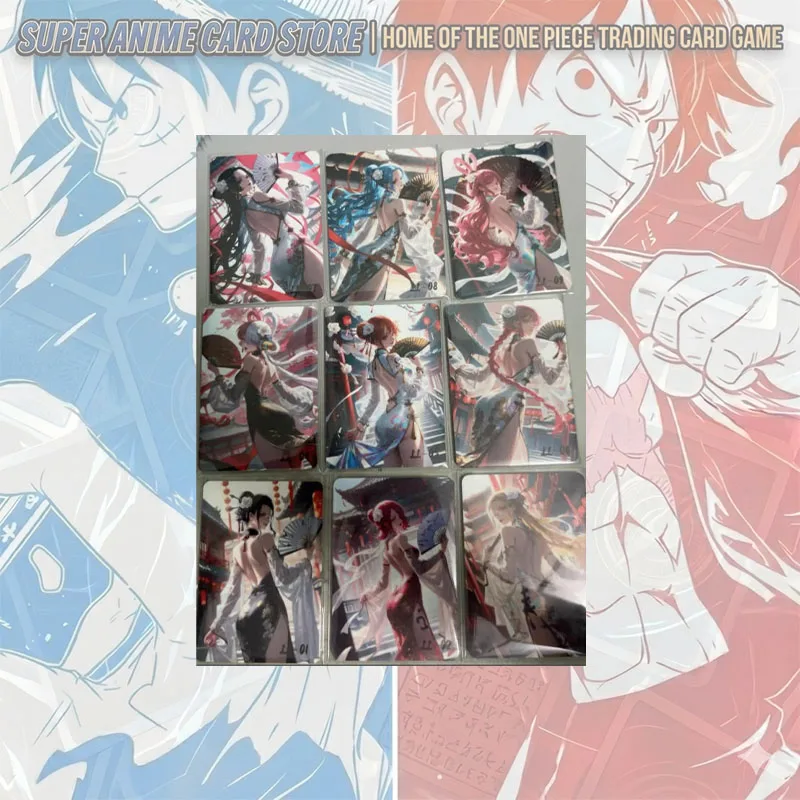 Japanese Anime One Piece Card Set Vc Ll Ts Lb Jot Lp Uta Shirahoshi Nico Robin Tashigi Perona Boa Hancock Collectible Cards