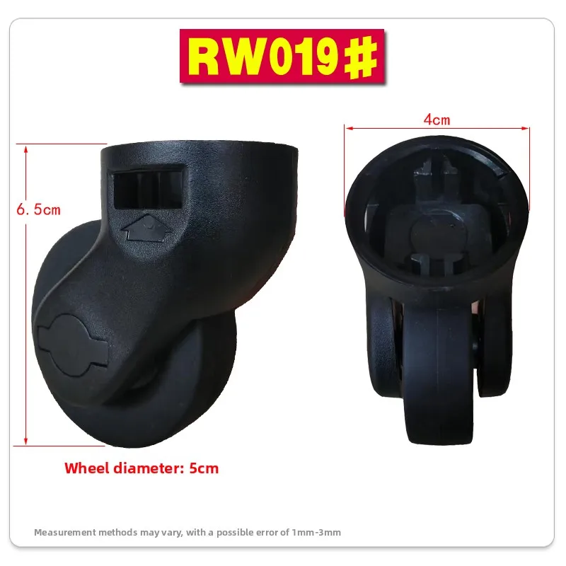 Universal Wheel Luggage Cart Travel Tool Box Wheel Roller Bag Wheel Removal Caster 019 Versatile Wheel for Suitcase And Bag