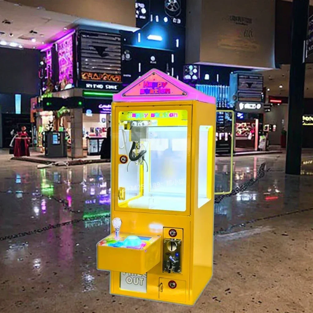 Newly Upgraded Color Mini Arcade Game Machines Cheap Claw Cranes And Claw Machines Coin-operated