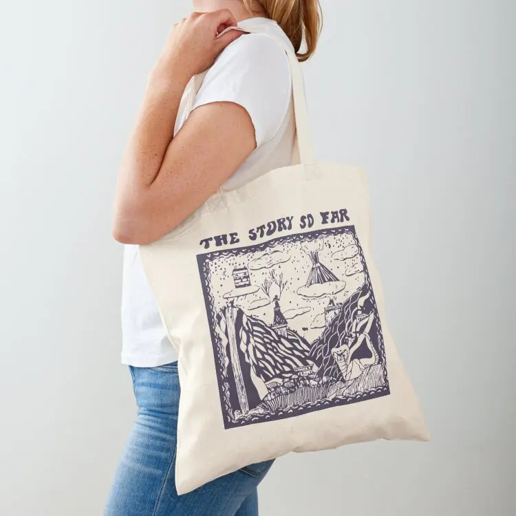 

The Story So Far Classic T-Shirt Tote Bag personalized tote eco bag folding reusable shopping bag Women's beach bags