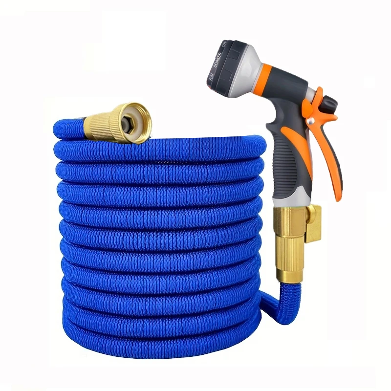 

Garden Hose Watering High Pressure Water Gun US3/4 Joint Flexible Magic Telescopic Hose Car Wash Sprayer Cleaning Supplies