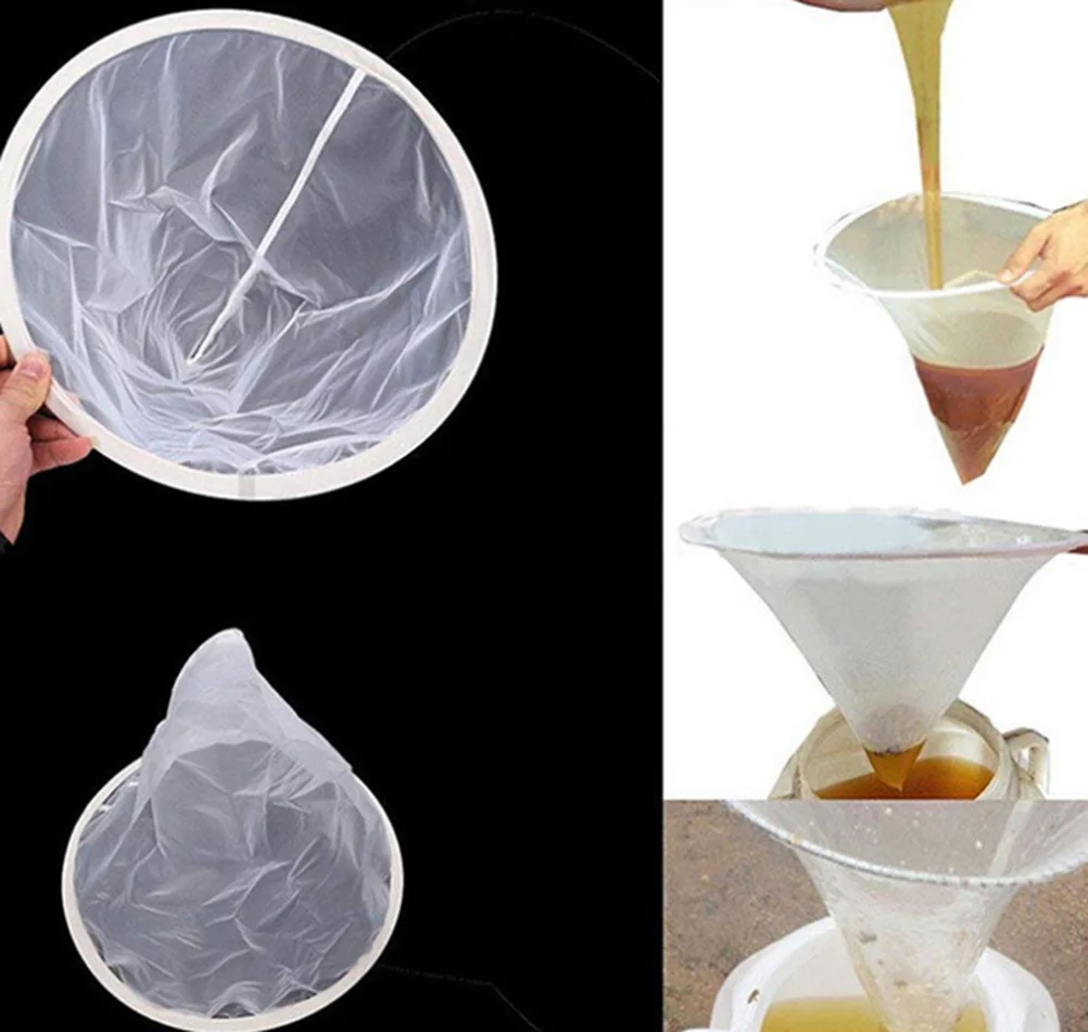 

Honey Strainer Filter Mesh Nylon Beekeeping Strainer Fiber Net Beekeeping Supplies Bee Equipments Impurity Filter Mesh