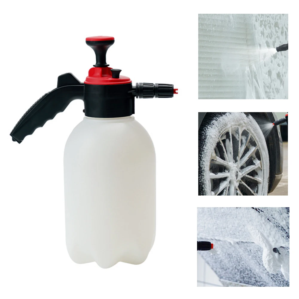 

Car Washing Foam Sprayer 2.5/2L Adjustable Washers Foam Generator High Pressure Snow Foam Lance Bottle Car Cleaning Accessory