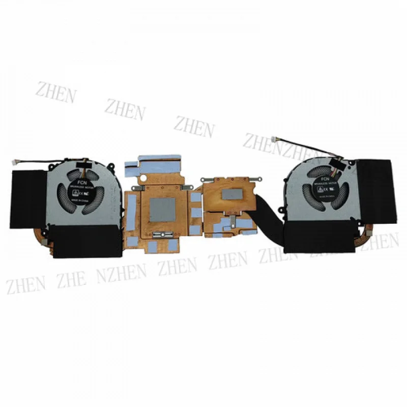 

Y Laptop CPU+GPU Radiator with Fan Set for CLOVER PC70DN2 PC70N-104 6-31-PC70N-102