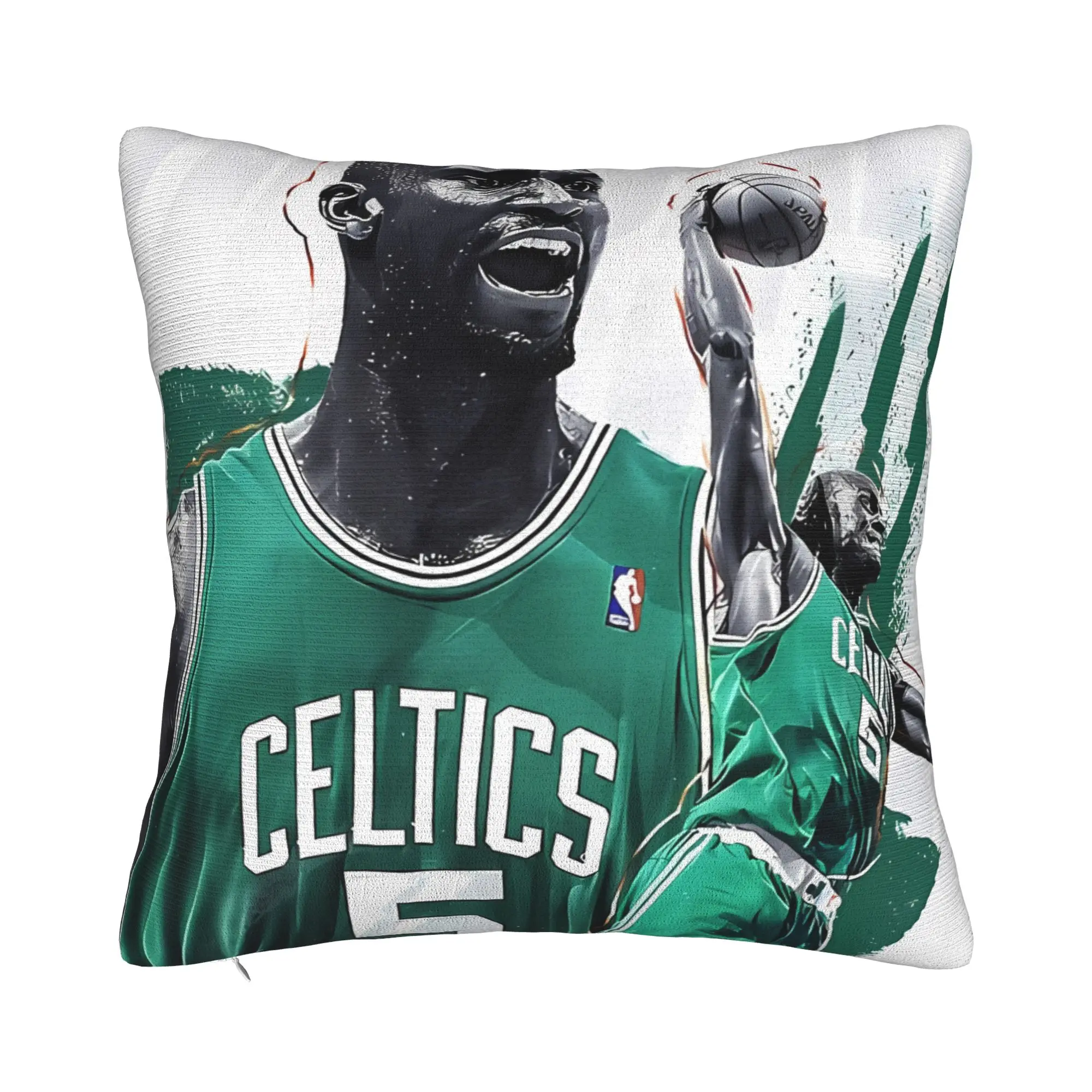 Kevin Garnett 5 The Big Ticket - Fundas de almohada decorativas para un ambiente acogedor, funda de almohada suave y duradera de Kevin Garnett