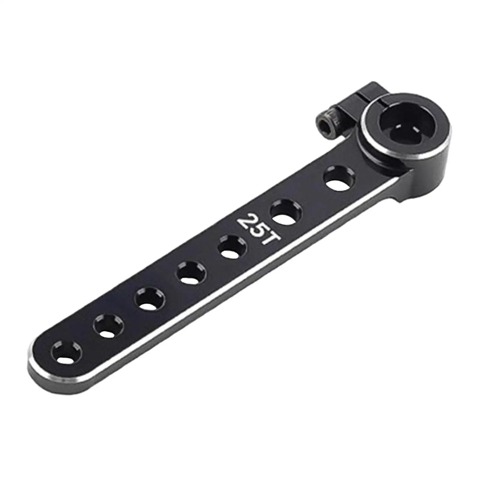 

Aluminum Alloy 25T Servo Arm Accessories Easy to Install Parts Replacement for RC Fixed Wing Boat Aircraft Helicopter Car
