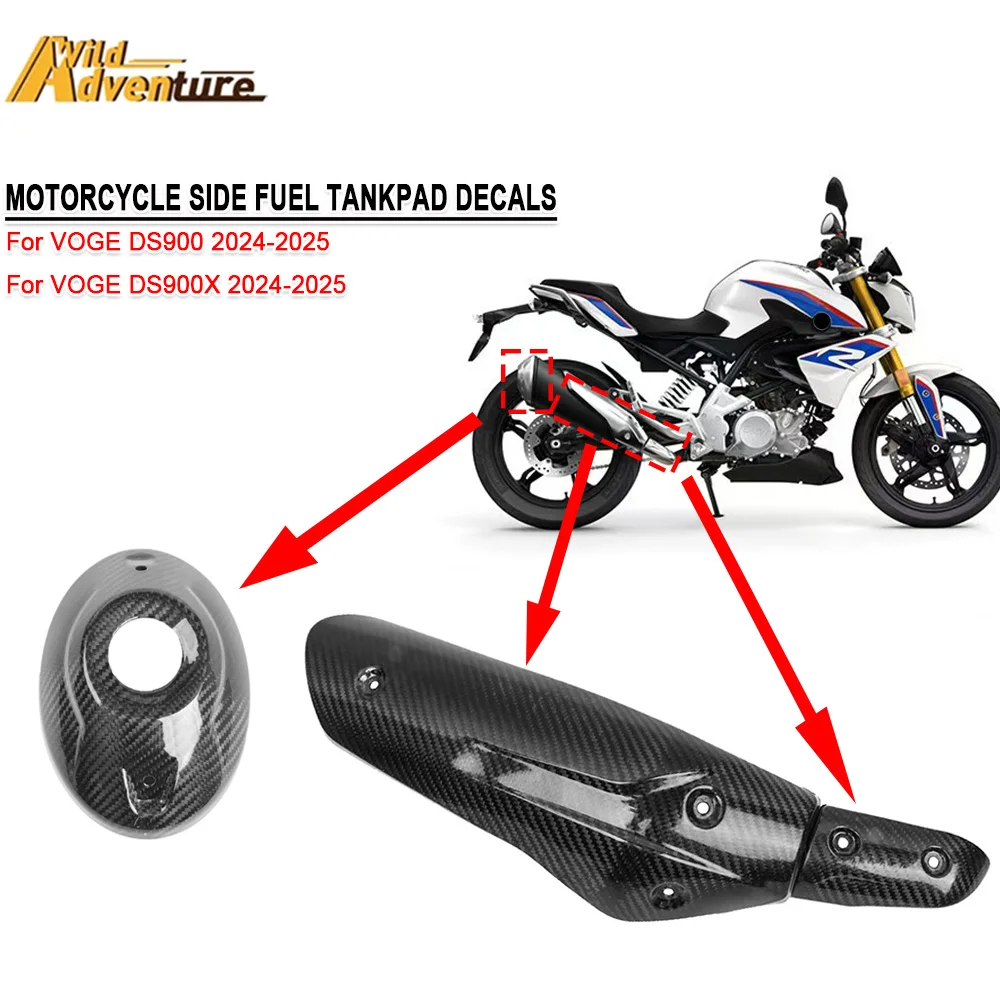 

G310R Motorcycle Exhaust Heat Shield Protector Guard Cover For BMW G310R G310 R G 310R 2017-2022 2023 Exhuast Pipe Muffler Cover
