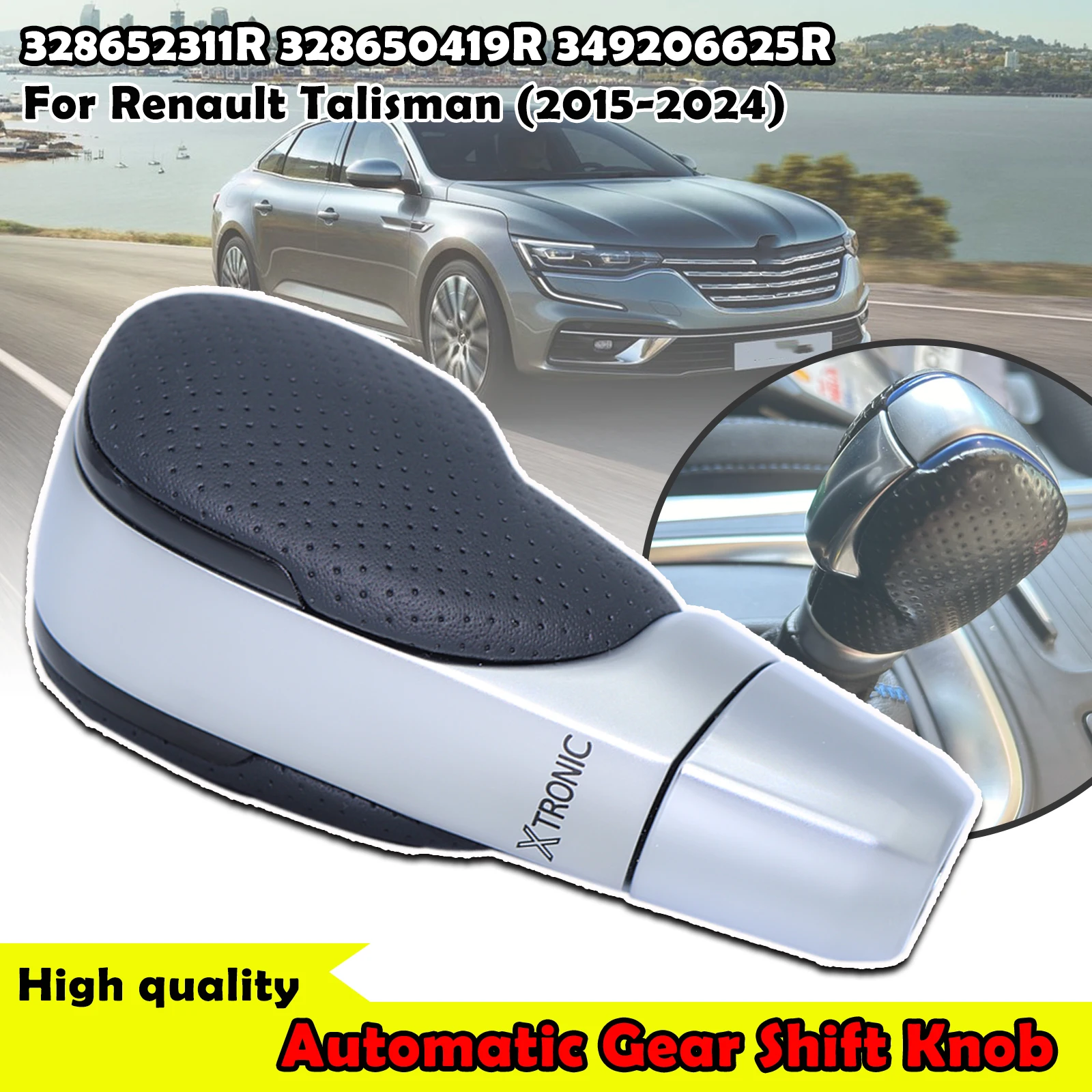 

For Renault Talisman 2015-2024 Auto Gear Shift Knob Car Gearbox Handles Shifter Stick Lever Pen 328652311R 328650419R 349206625R