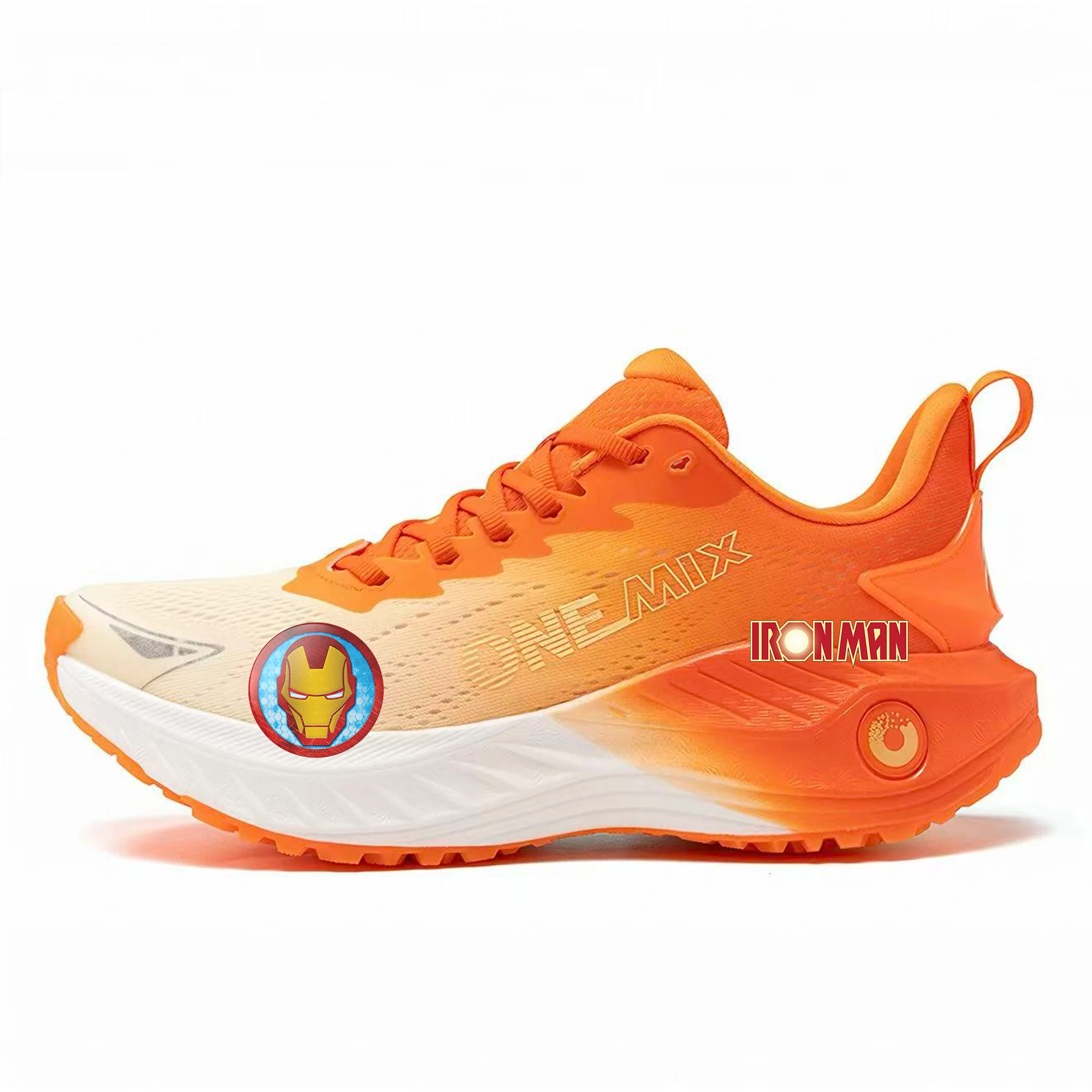 

ONEMIX Marvel Iron Man Running Shoes Men Women Breathable Sneaker Lightweight Jogging Shoes Gym Outdoor Custom Couple Shoe