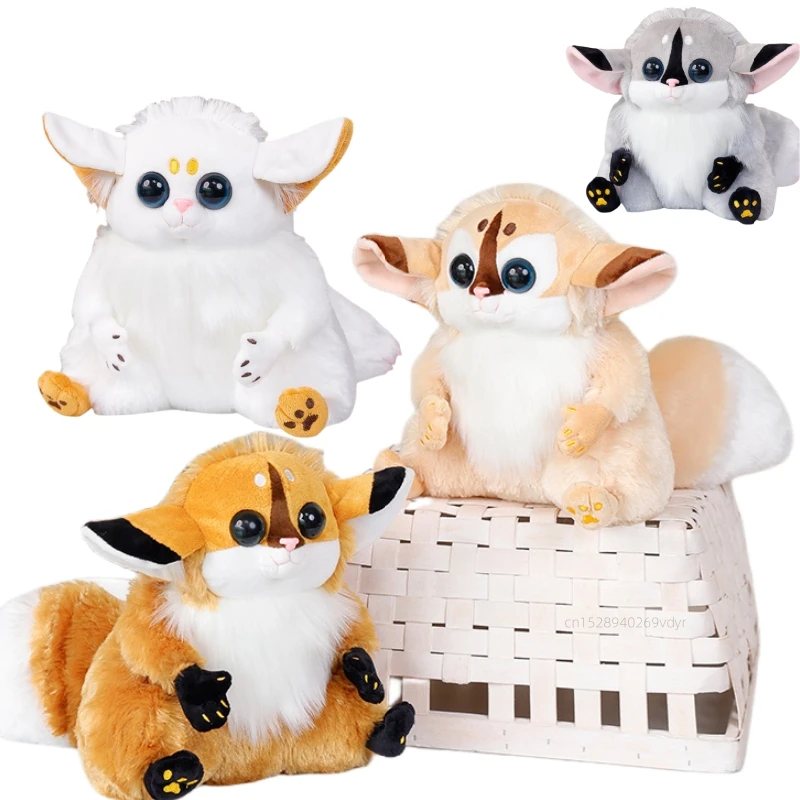 

22cm Simulation Lemur Plush Dolls Soft Stuffed Animals Cartoon Sitting Posture Toys Home Decor Pillow Baby Birthday Xmas Gifts