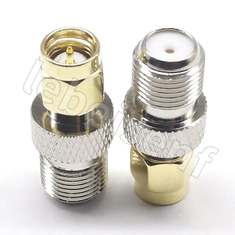 SMA male to F female all-copper radio frequency SMAJ/FK SMA female threaded inner needle to F male threaded inner hole