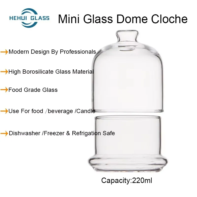 1 قطعة قبة زجاجية صغيرة قاء زجاجي تركيا تصميم جرة للأغذية المشروبات تخزين الزجاج الحاويات غسالة صحون الفريزر حامل شمعة آمنة #3