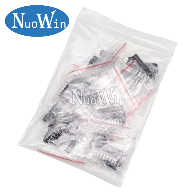 65 Pçs/lote 13valuesX5pcs Kit de Sortimento de Matriz de Rede de Resistores 9A103 9A102 9A472 9A221 6A103 8A103 9A331 9A471 10A103 7A103 5A103