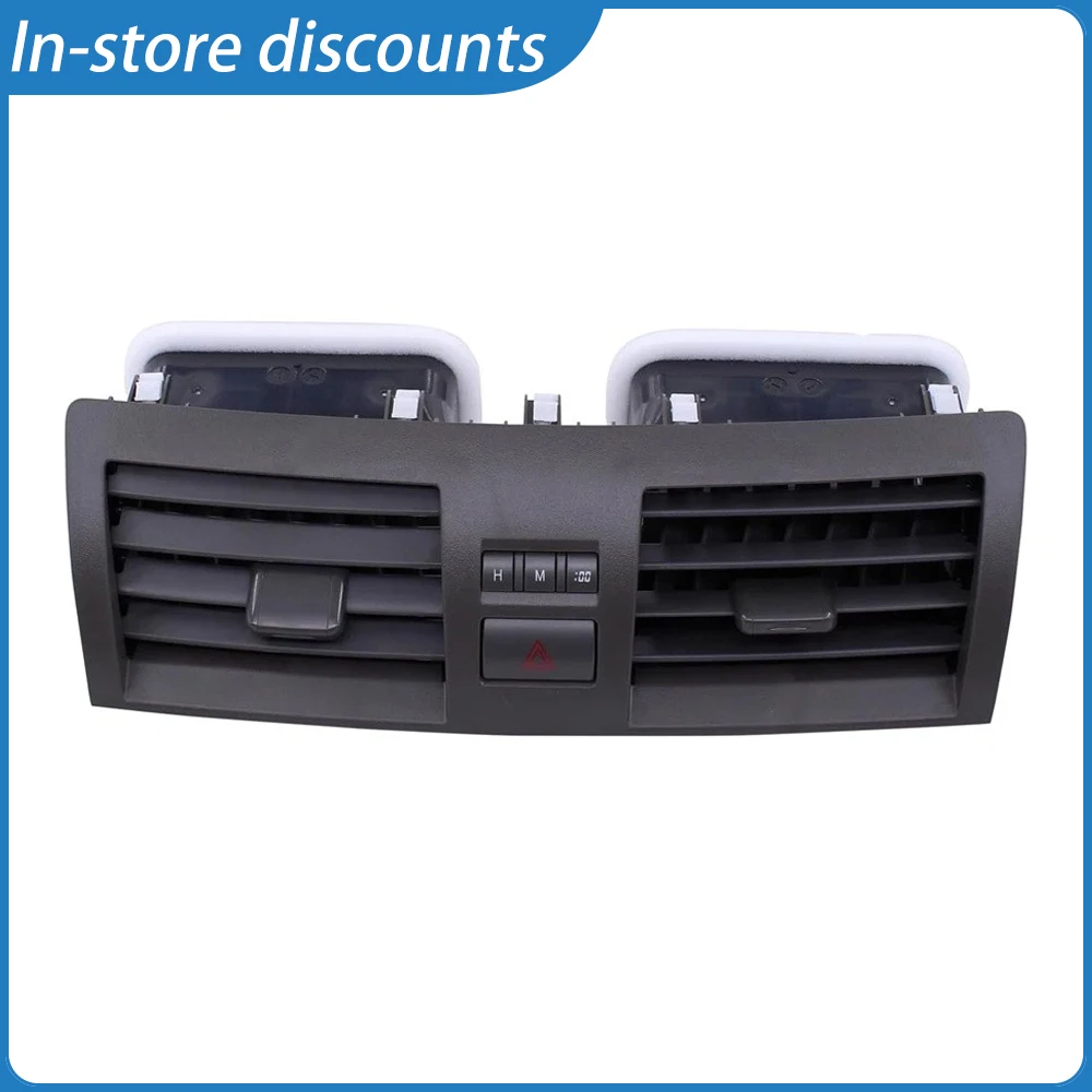 

Silver Gray Center Dash A/C Air Vent Panel with Button for Toyota Camry Overseas Version, Quality Replacement OEM 55660-06100