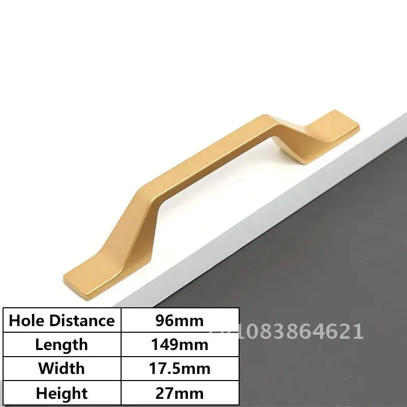 

Aluminum Alloy European Style Kitchen Cupboard Pulls Drawer Furniture Handle Hardware Cabinet Door Handles Knobs