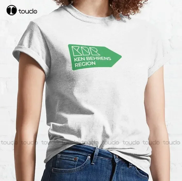 New Ken Behrens Region Classic T-Shirt Mens Athletic Shirts Cotton Tee Shirt S-6Xl Unisex