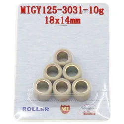 18X14 Variator Roller Gewicht Voor 152qmi 157qmj Gy6 125cc 150cc Scooter Atv