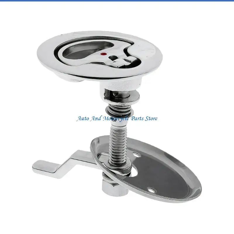 P9FD Bodenschloss mit Edelstahlgriff, einfach zu bedienende, schlüssellose Boots-Flush-Pull-Verriegelungen für verschiedene – Detail 9
