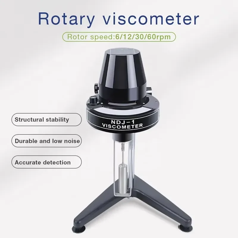 New Arrival Dial Viscometer Laboratory Portable Viscosity Meter Digital Rotary Viscometer for Lab Viscosity Measuring