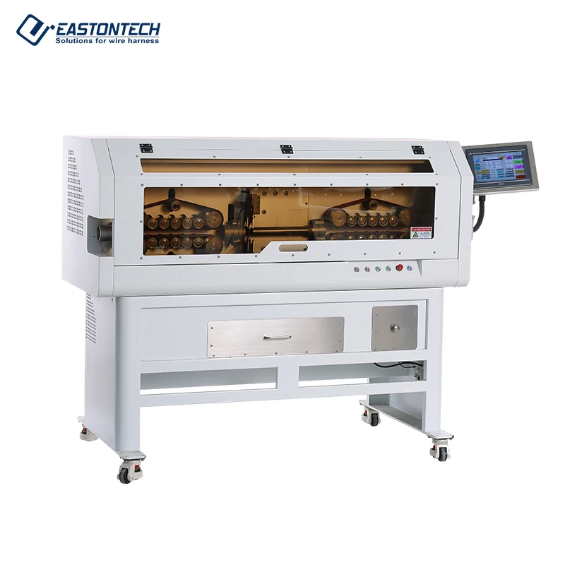 

EW-05S 300mm2 Automatic Heavy Gauge Flat Cable Cutting Splitting And Stripping Machine