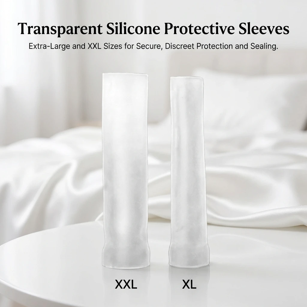 Large Size Silicone Protective Sleeve For Adults Accessories Durable And Comfortable Design