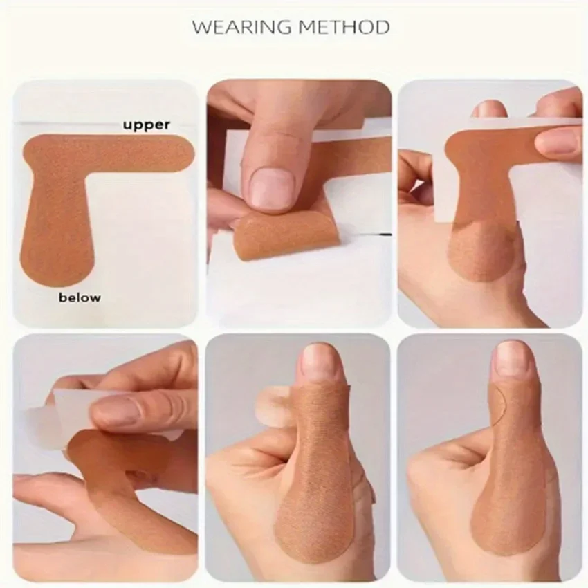 Adesivo per la correzione del pollice valgo, adesivo per la protezione dell'articolazione del piede resistente all'usura, per la cura quotidiana dei piedi e delle mani di uomini e donne