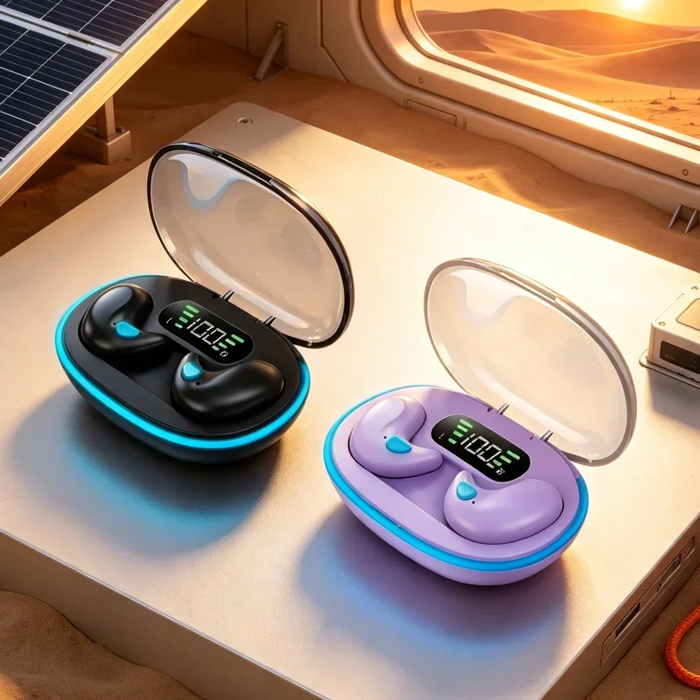 Bluetooth Headphones Wireless Earbuds Hybrid Bluetooth Headsets Combine High-fidelity Music Playback with Communication Features
