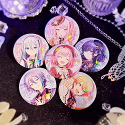 Proje Sekai renkli sahne broş shinonwoman Akito broş kadın Kamishiro Rui Metal Badge rios Tenma Tsukasa rozeti pimleri