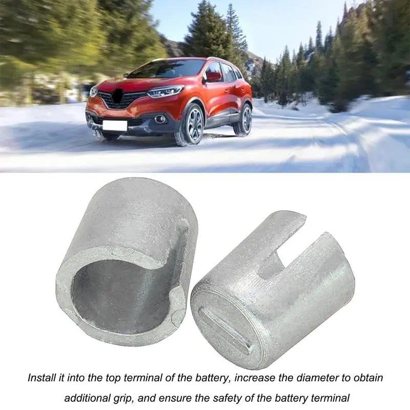 Колпачки для клемм аккумулятора, 2 шт., колпачки для прокладок для автоматических клемм, комплекты для ремонта наконечников кабеля из сплава, гильзы для анодного катода для