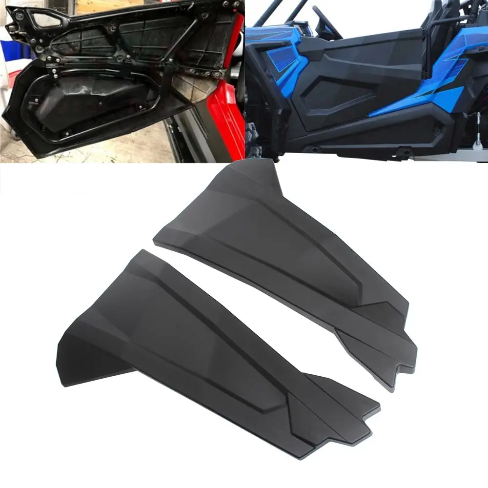 2Pieces Hand Door Panels Compatible With Polaris 2014-2020 Utv Accessories High-Quality Abs Plastic Matte Black Hand Door Panels