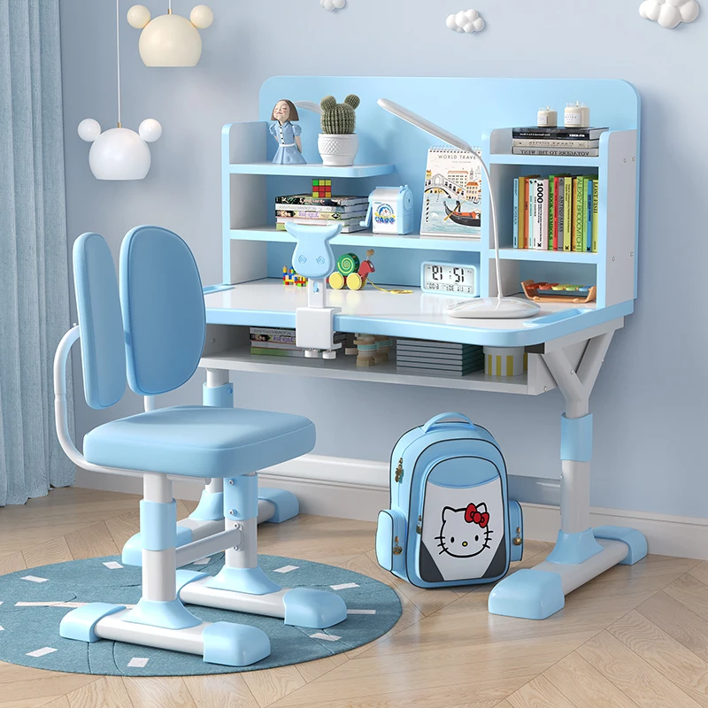 

Children Desk Chair Study Table Student Child Room Furniture School Tables Childrens Kids Elementary Children's Set Supplies