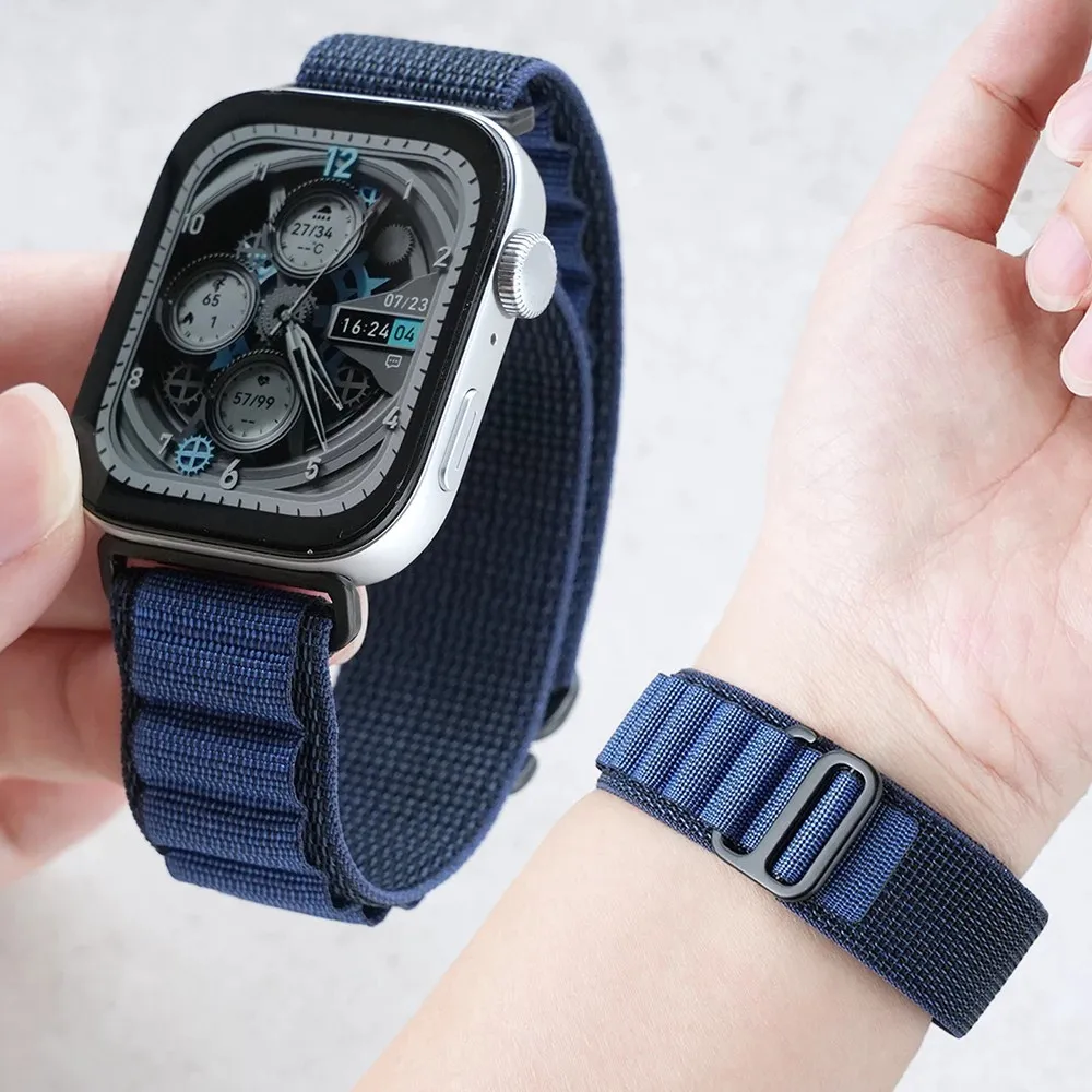 Alpine Nylon Watch Strap for Huawei Watch Fit 4 pro Breathable Outdoor Replacement Band Compatible with Fit 4 Fit 3