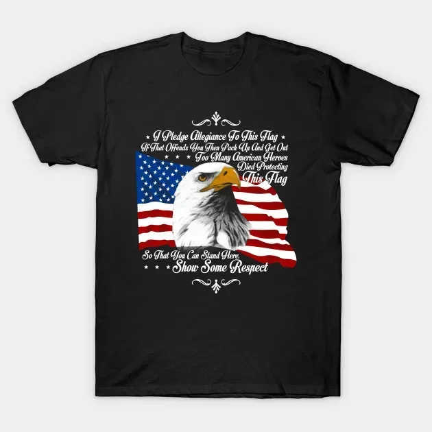 

Patriotic America Flag Bald Eagle T-Shirt 100% Cotton O-Neck Summer Short Sleeve Casual Mens T-shirt Size S-3XL