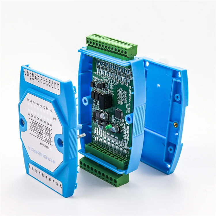 signal Acquisition 4-20ma to Rs485 Converter DC HD Carton Box Modbus RTU Voltage Regulator Temperature signal Acquisition Module