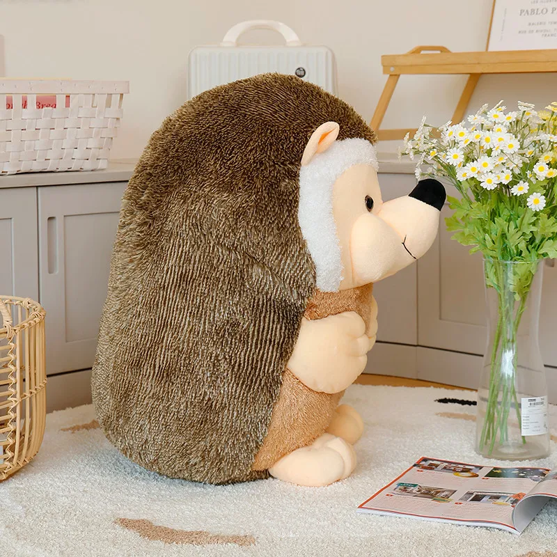 Egel Boog Figuur Knuffels Dieren Kussen Lange Slaap Zacht Kussen Bankkussen Kerst Halloween Cadeau voor meisjes en jongens