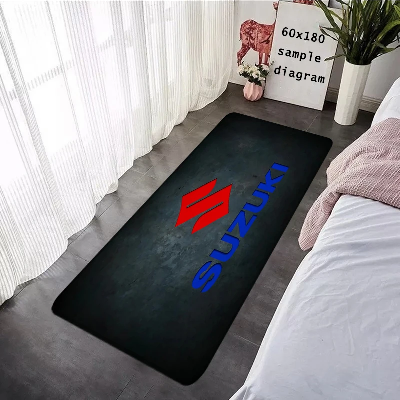 Door Mats for Inside S-Suzuki Room Rugs Carpet House Entrance Mat Kitchen Floor Mat Doormat Home Rug for Bedroom Choice Foot