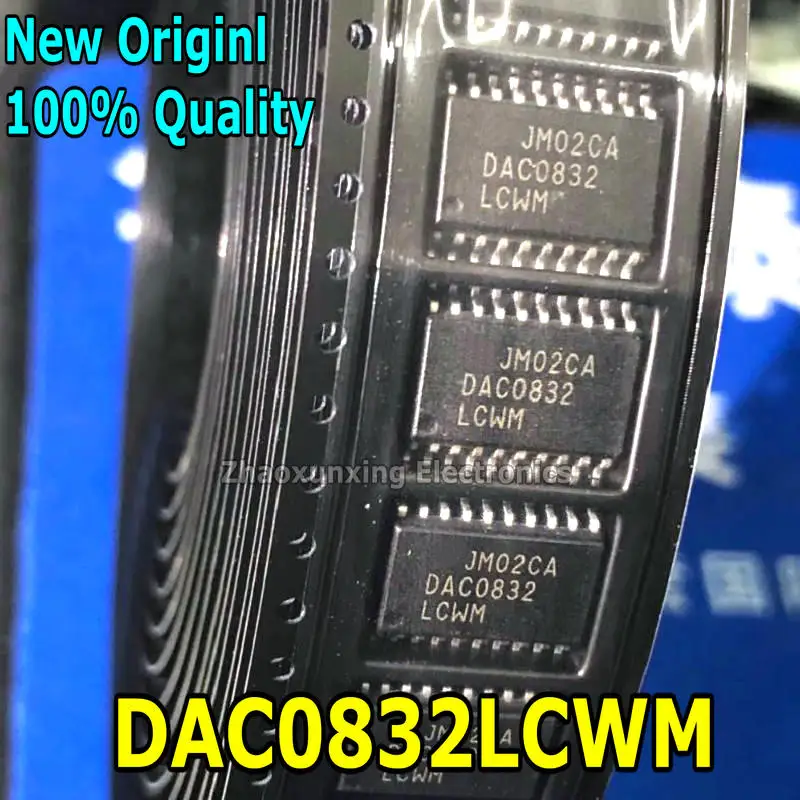 5PCS   New    DAC0832LCWM   DAC0832    SOP-20   Chipset