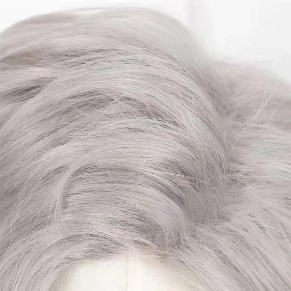 Peluca corta de cosplay para Qince Love y Deepspace, base de red rosa con corona esponjosa en stock ahora