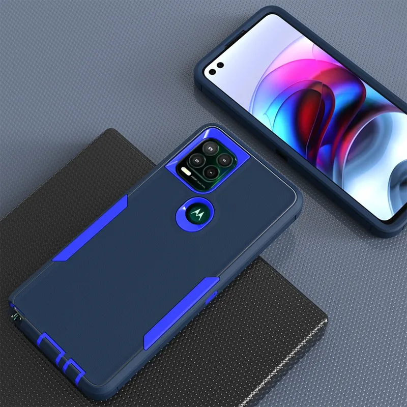 حافظة لهاتف موتورولا موتو جي ستايلس 5G مقاومة للصدمات ماتي مصد الهاتف الهجين حماية حالات موتورولا موتو جي ستايلس 5G أغطية خلفية #6