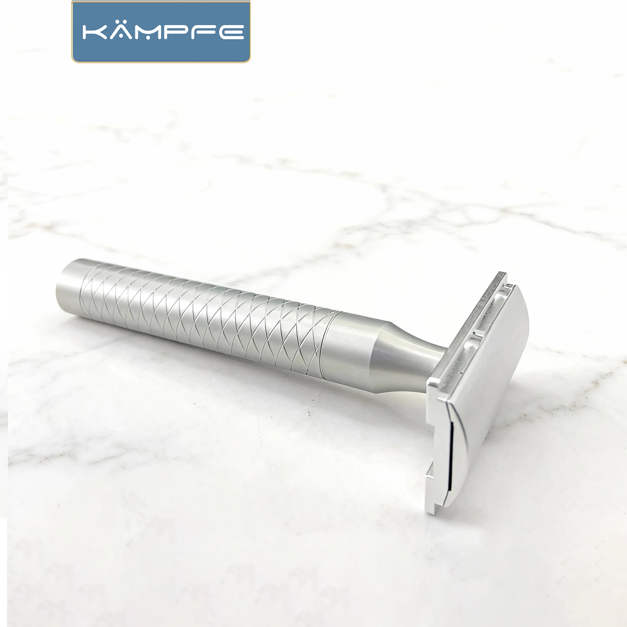 KAMPFE CNC Vintage Manual Aluminum Alloy Closed Comb Razor for Women's Hair Removal Men's Shaver