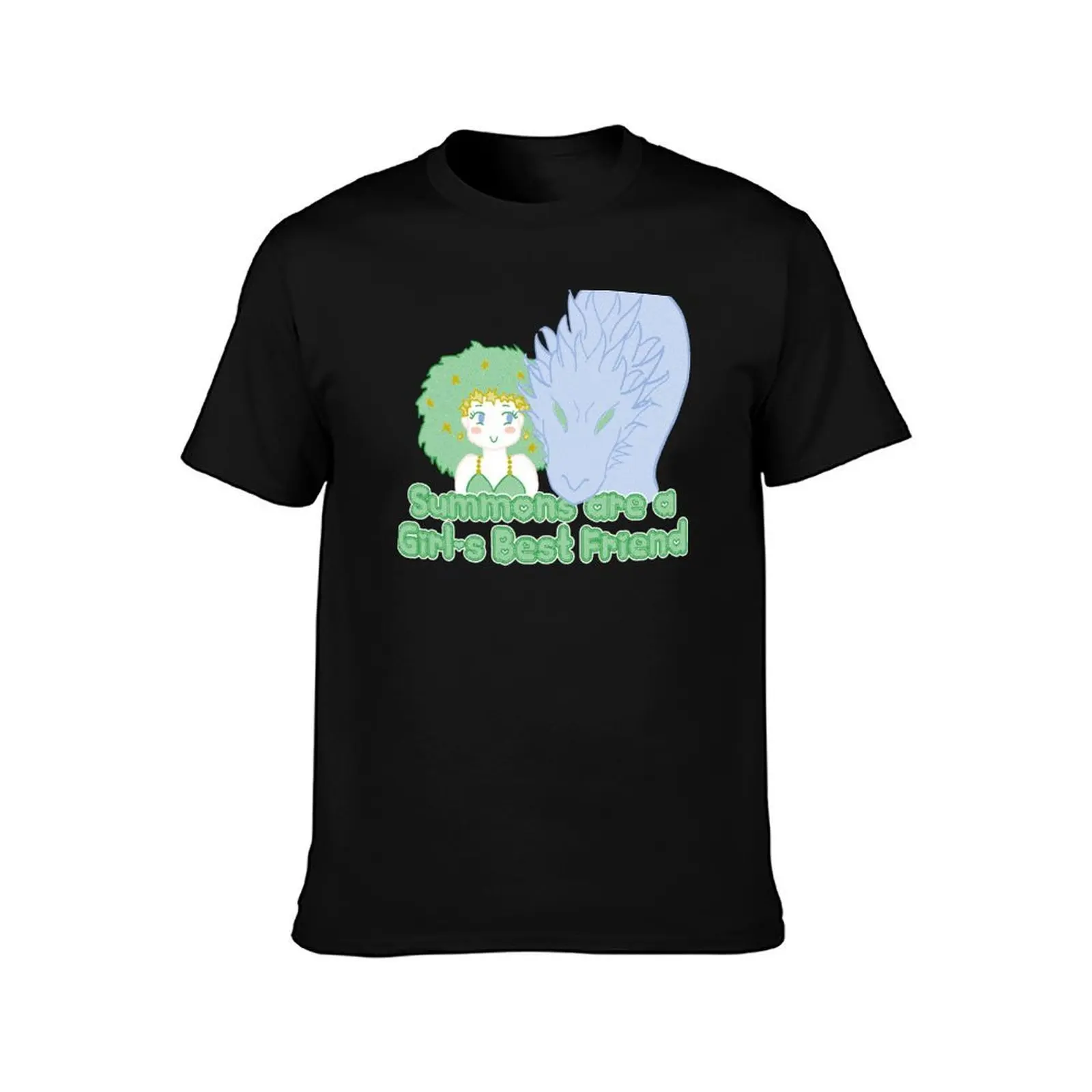 Summons are a Girl's Best Friend T-Shirt, Summer Casual Cotton Tee, Oversized Streetwear Tops, Vintage Graphic Print