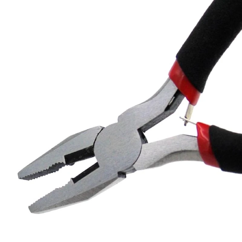 Kìm kết hợp hạng nặng 4.5in Kìm thép 45 # chắc chắn có tay cầm chống trượt Kìm cắt dây Dụng cụ dài 125mm chất lượng cao